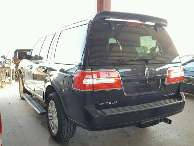 5LMJJ2H55BEJ06780 - 2011 LINCOLN NAVIGATOR BLACK photo 3