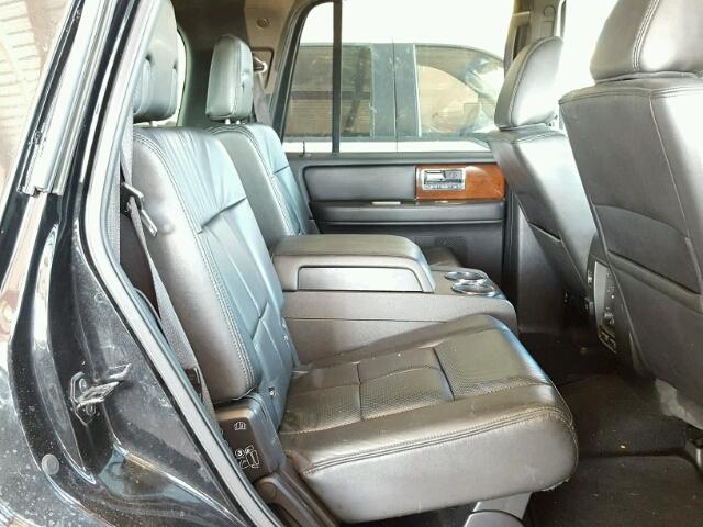 5LMJJ2H55BEJ06780 - 2011 LINCOLN NAVIGATOR BLACK photo 6