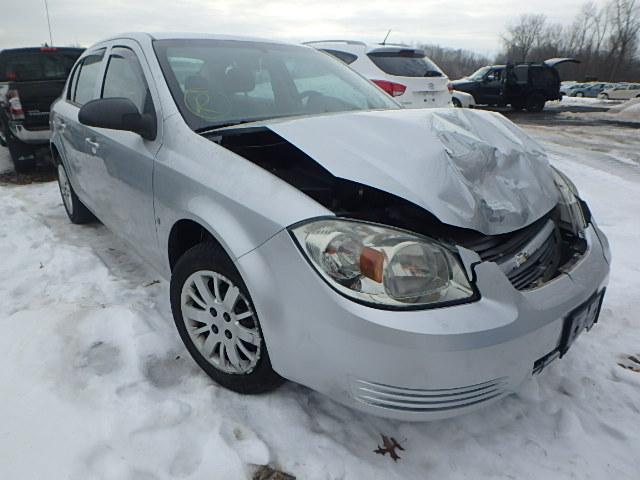 1G1AK58H697182158 - 2009 CHEVROLET COBALT LS SILVER photo 1