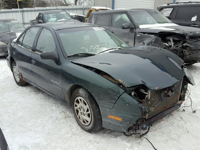 1G2JB524527126851 - 2002 PONTIAC SUNFIRE SE GREEN photo 1