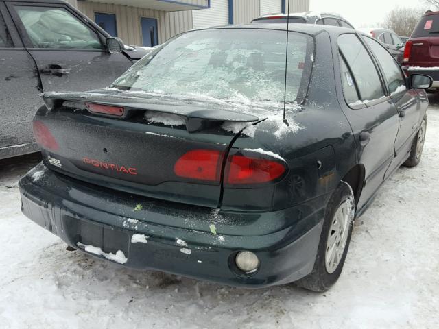 1G2JB524527126851 - 2002 PONTIAC SUNFIRE SE GREEN photo 4