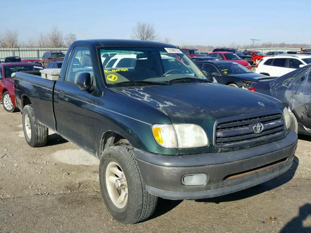 5TBJN32121S164984 - 2001 TOYOTA TUNDRA GREEN photo 1