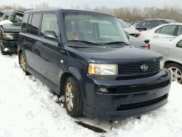 JTLKT324950199966 - 2005 TOYOTA SCION XB BLACK photo 1