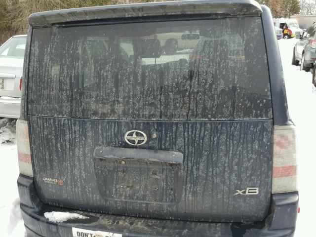 JTLKT324950199966 - 2005 TOYOTA SCION XB BLACK photo 9