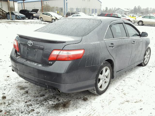 4T1BE46K38U776455 - 2008 TOYOTA CAMRY CE GRAY photo 4