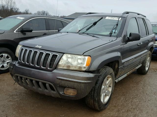 1J8GW68J92C172678 - 2002 JEEP GRAND CHER GRAY photo 2