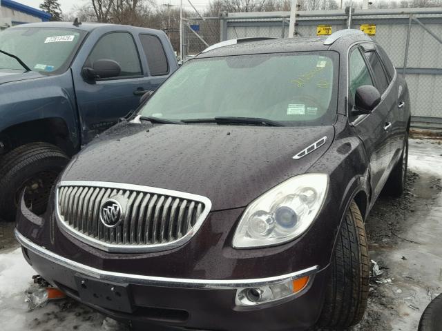 5GAEV23748J129927 - 2008 BUICK ENCLAVE CX PURPLE photo 2