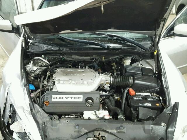 1HGCM66597A062770 - 2007 HONDA ACCORD EX SILVER photo 7