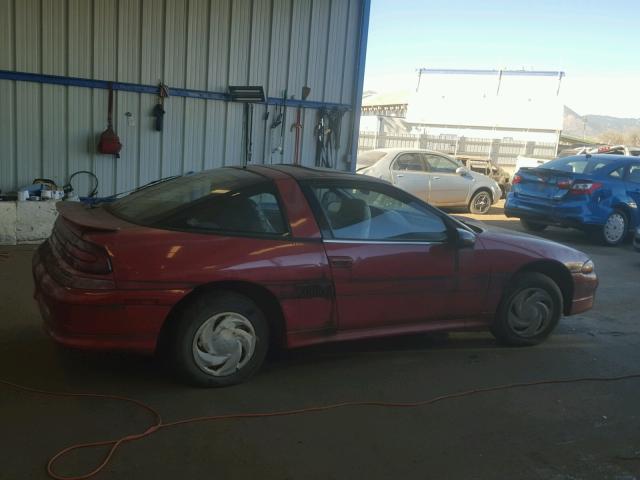 4A3CF44B7PE043887 - 1993 MITSUBISHI ECLIPSE GS RED photo 9