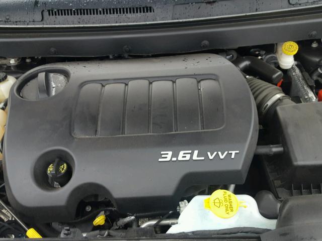 3C4PDDEG7FT666087 - 2015 DODGE JOURNEY R/ GRAY photo 7