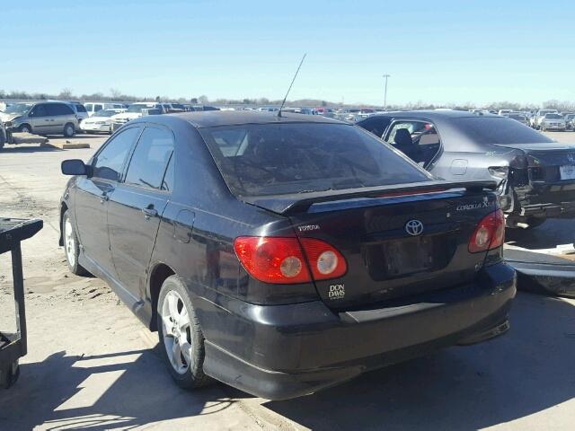 2T1BY32E46C551316 - 2006 TOYOTA COROLLA XR 黑色 照片 3