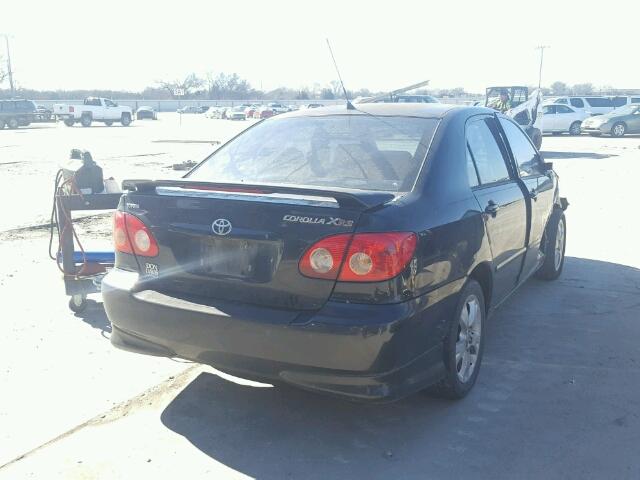 2T1BY32E46C551316 - 2006 TOYOTA COROLLA XR 黑色 照片 4