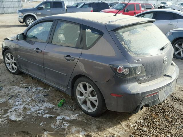 JM1BK343471651693 - 2007 MAZDA 3 HATCHBAC GRAY photo 3