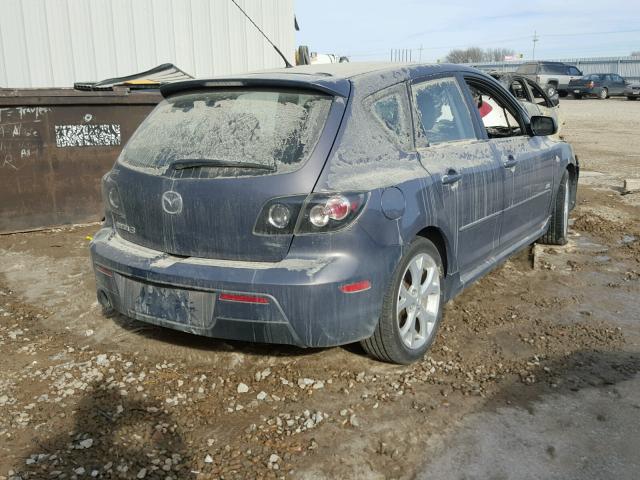 JM1BK343471651693 - 2007 MAZDA 3 HATCHBAC GRAY photo 4