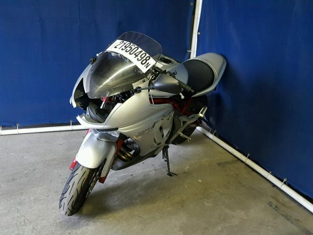 JKAEXEA166A001656 - 2006 KAWASAKI EX650 A6F SILVER photo 2