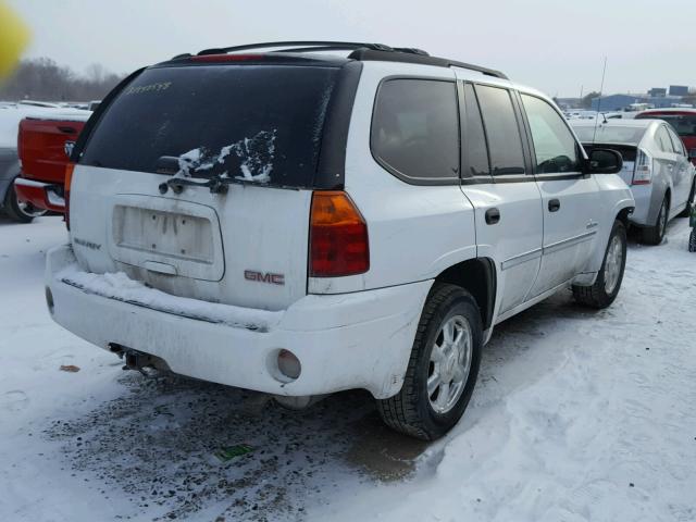 1GKDT13S562202541 - 2006 GMC ENVOY WHITE photo 4