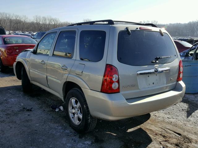 4F2CZ06185KM56729 - 2005 MAZDA TRIBUTE S SILVER photo 3