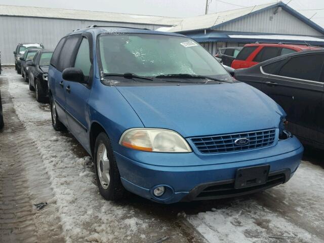 2FMZA51493BB92584 - 2003 FORD WINDSTAR L BLUE photo 1