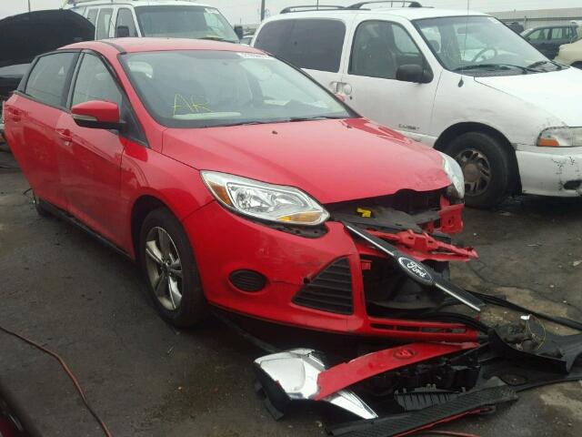 1FADP3K28EL239594 - 2014 FORD FOCUS SE RED photo 1