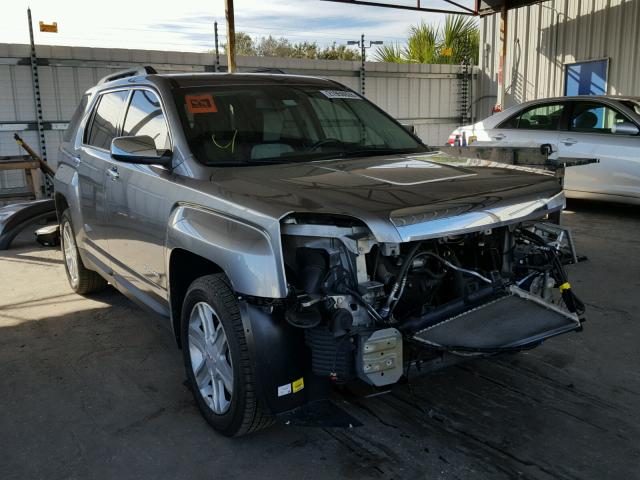 2GKALUEK7C6224976 - 2012 GMC TERRAIN SL GRAY photo 1