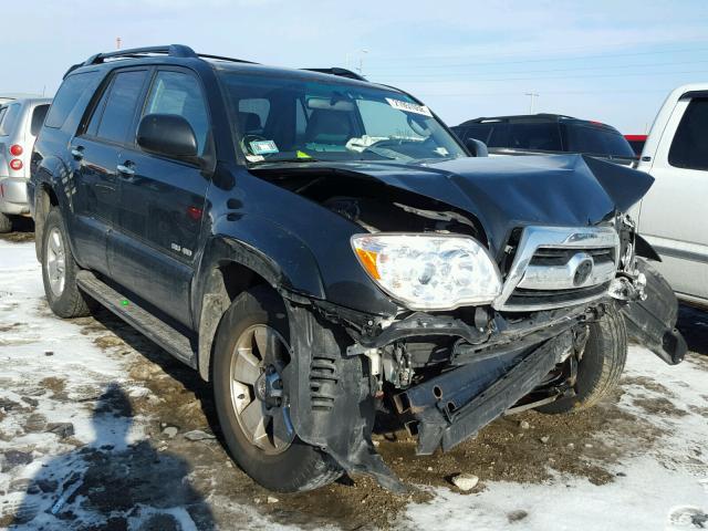 JTEBT14R98K003988 - 2008 TOYOTA 4RUNNER SR BLACK photo 1