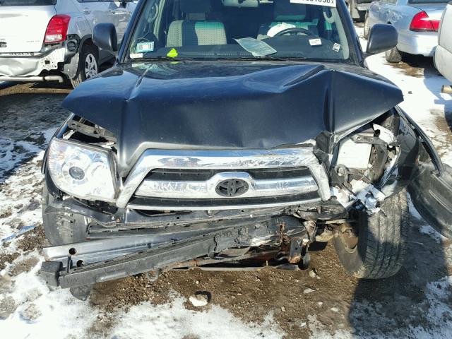 JTEBT14R98K003988 - 2008 TOYOTA 4RUNNER SR BLACK photo 7