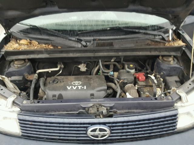 JTLKT334050188420 - 2005 TOYOTA SCION XB BLUE photo 7