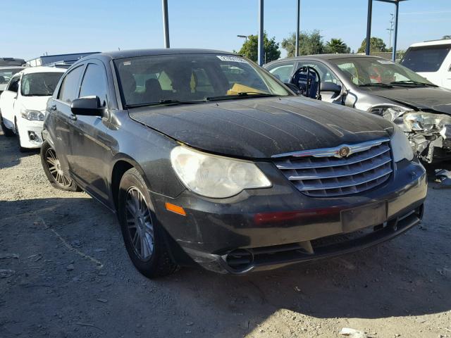 1C3LC56R08N186925 - 2008 CHRYSLER SEBRING TO BLACK photo 1