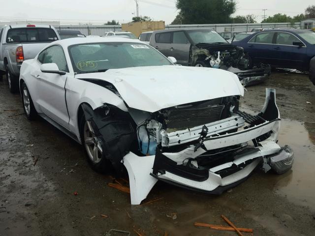 1FA6P8AM9H5266689 - 2017 FORD MUSTANG WHITE photo 1