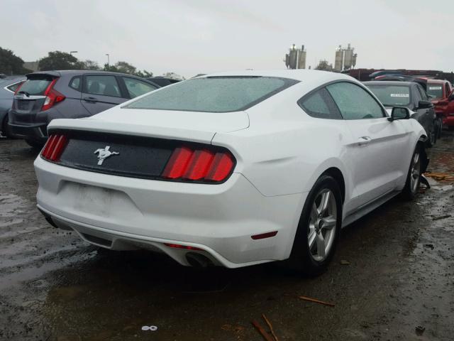 1FA6P8AM9H5266689 - 2017 FORD MUSTANG WHITE photo 4