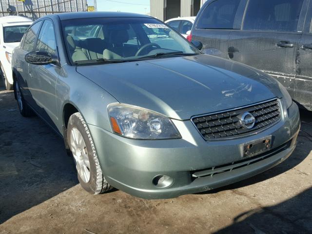 1N4AL11DX6C122350 - 2006 NISSAN ALTIMA S GREEN photo 1