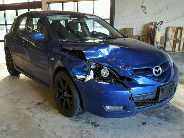 JM1BK343471683415 - 2007 MAZDA 3 HATCHBAC BLUE photo 1