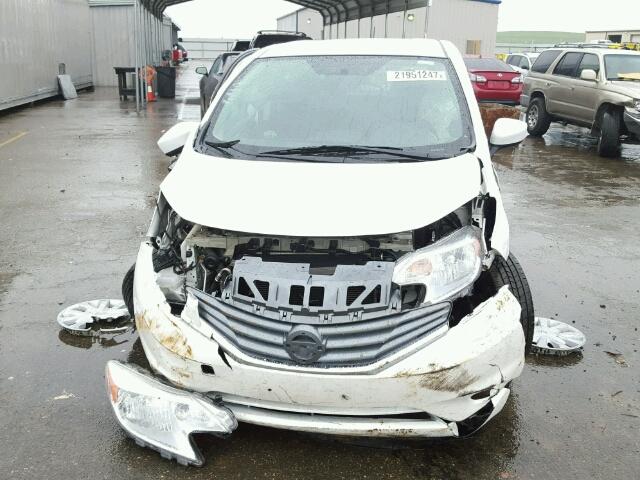 3N1CE2CP1FL357124 - 2015 NISSAN VERSA NOTE WHITE photo 9