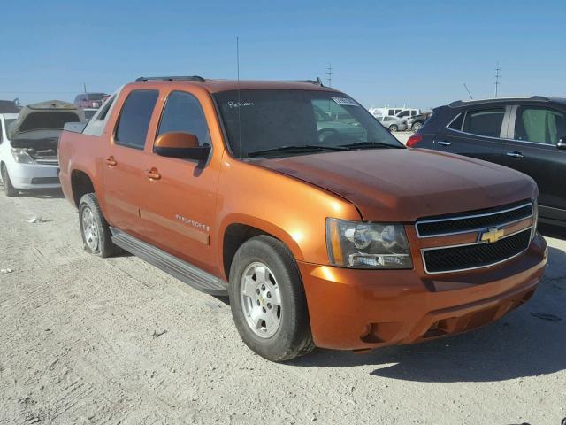 3GNEC12J07G144220 - 2007 CHEVROLET AVALANCHE ORANGE photo 1