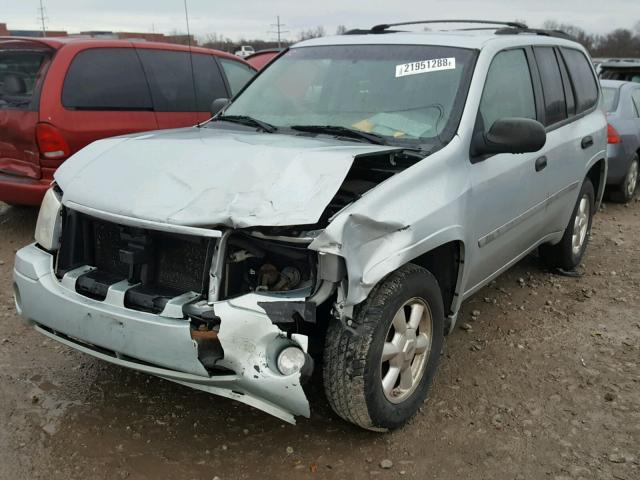 1GKDT13S582197103 - 2008 GMC ENVOY SILVER photo 2