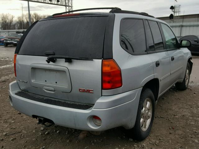 1GKDT13S582197103 - 2008 GMC ENVOY SILVER photo 4