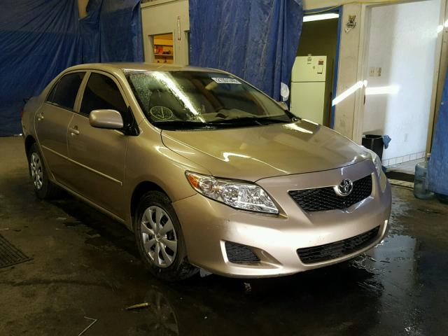 1NXBU4EE1AZ256159 - 2010 TOYOTA COROLLA BA BEIGE photo 1