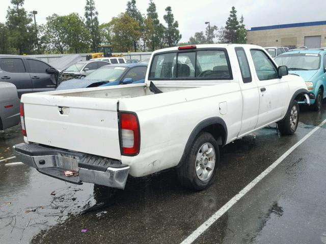 1N6DD26SXWC353747 - 1998 NISSAN FRONTIER K WHITE photo 4