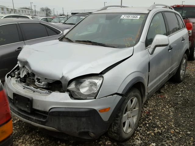 3GNAL2EK0CS568867 - 2012 CHEVROLET CAPTIVA SP SILVER photo 2