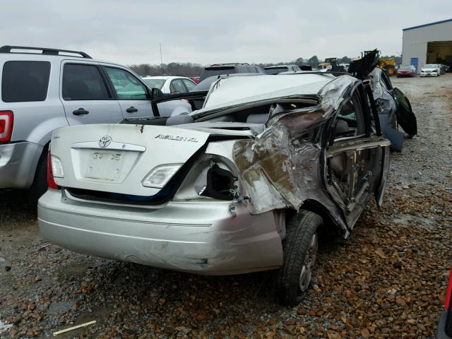 4T1BF28B71U174467 - 2001 TOYOTA AVALON XL SILVER photo 4