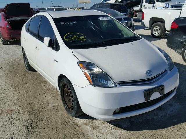 JTDKB20U087760868 - 2008 TOYOTA PRIUS WHITE photo 1