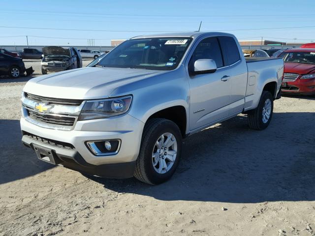 1GCHSCE33G1256770 - 2016 CHEVROLET COLORADO L SILVER photo 2