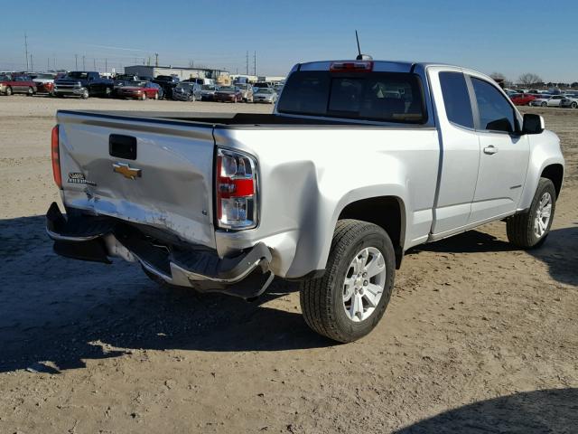 1GCHSCE33G1256770 - 2016 CHEVROLET COLORADO L SILVER photo 4