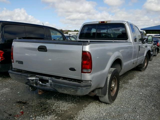 1FTNX20L31EC71971 - 2001 FORD F250 SUPER SILVER photo 4