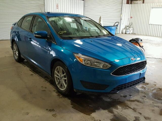 1FADP3F21GL393528 - 2016 FORD FOCUS SE BLUE photo 1