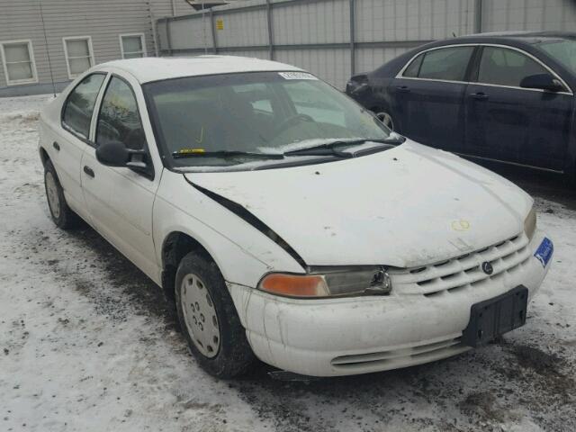 1P3EJ46C9XN680635 - 1999 PLYMOUTH BREEZE BAS WHITE photo 1