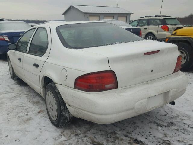 1P3EJ46C9XN680635 - 1999 PLYMOUTH BREEZE BAS WHITE photo 3