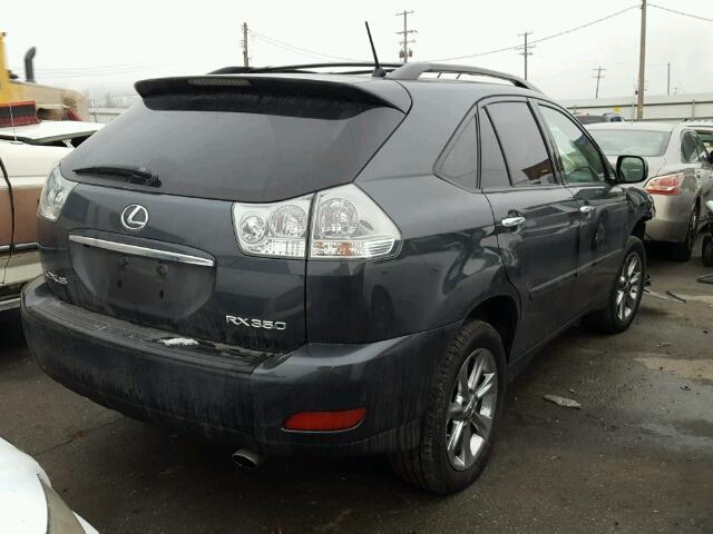 JTJHK31U082034856 - 2008 LEXUS RX 350 BLACK photo 4