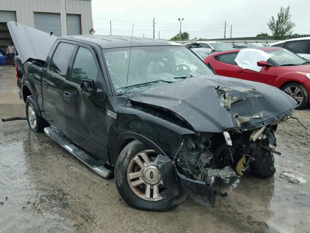 1FTPW12594KC36314 - 2004 FORD F150 SUPER BLACK photo 1