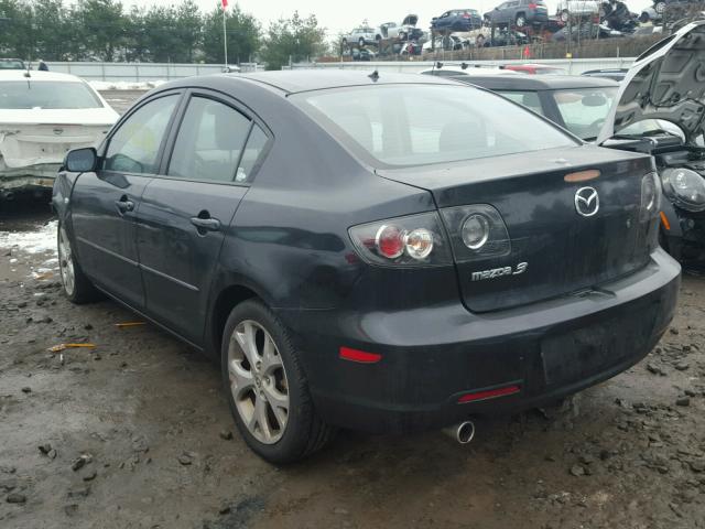 JM1BK32G091204349 - 2009 MAZDA 3 I BLACK photo 3